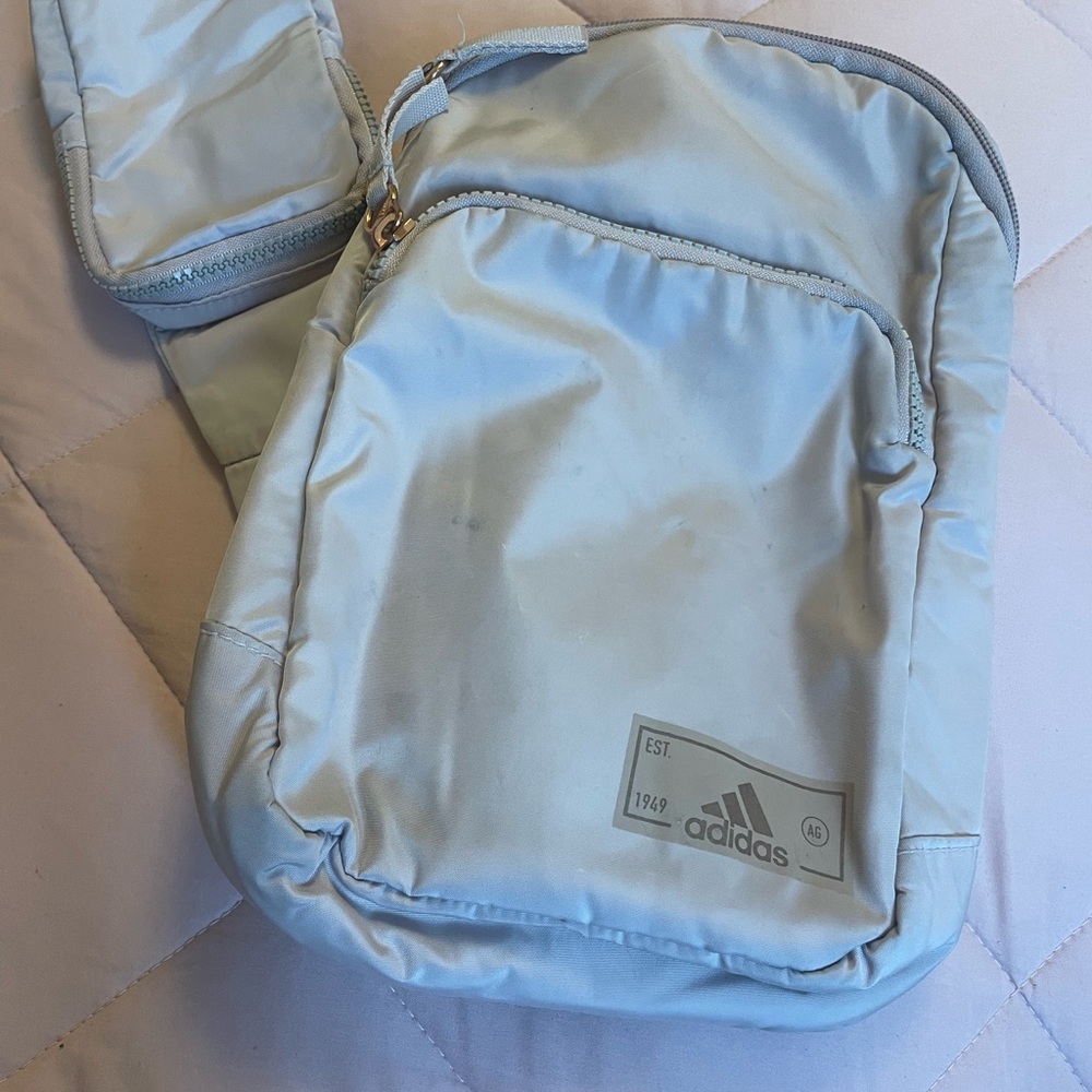 Adidas Blue Shoulder Bag Modern Design
